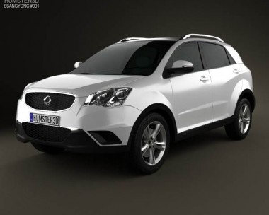 SsangYong Korando (New Actyon) 2012 3D model