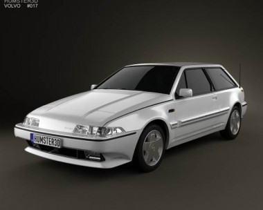 Volvo 480 1986 3D model