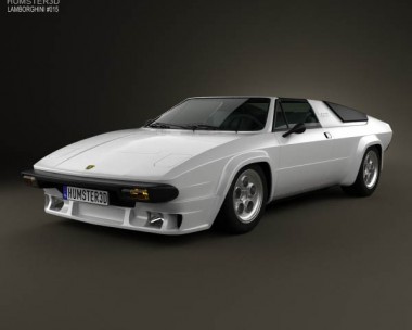 Lamborghini Silhouette P300 1976 3D model