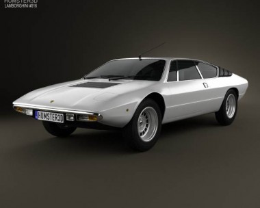 Lamborghini Urraco P300 1979 3D model