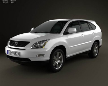 Lexus RX (XU30) 2009 3D model