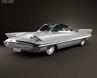 Lincoln Futura 1955 3D Model