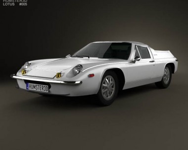 Lotus Europa 1973 3D model