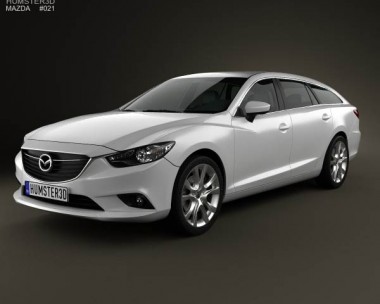 Mazda 6 wagon 2013 3D model