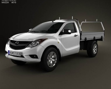 Mazda BT-50 Single Cab 2012 3D model