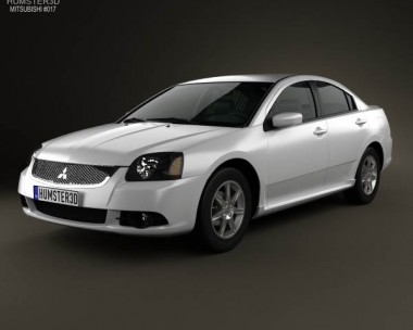 Mitsubishi Galant IX 2012 3D Model