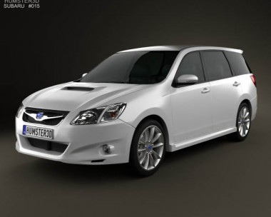 Subaru Exiga 2008 3D Model