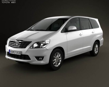 Toyota Innova 2011 3D Model