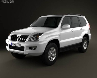 Toyota Land Cruiser Prado (120) 5-door 2009 3D Model