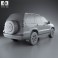 Toyota Land Cruiser Prado (120) 5-door 2009 3d model
