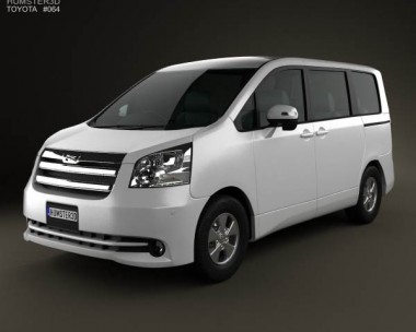 Toyota Noah (Voxy) 2010 3D Model