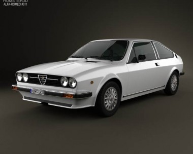 Alfa Romeo Sprint 1976 3D Model