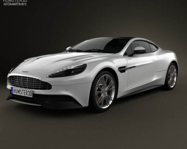 Aston Martin Vanquish 2012 3D Model