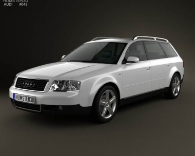 Audi A6 avant (C5) 2001 3D model