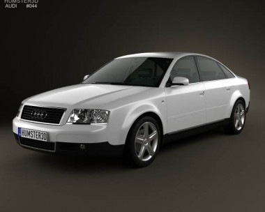 Audi A6 saloon (C5) 2001 3D model