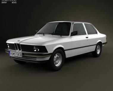 BMW 3 Series coupe (E21) 1975 3D Model