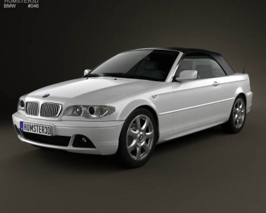 BMW 3 Series convertible (E46) 2004 3D model