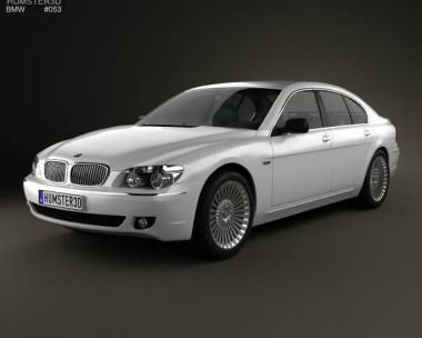 BMW 7 Series (E65) 2008 3D model