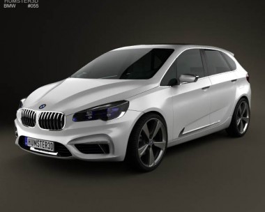 BMW Active Tourer 2012 3D model