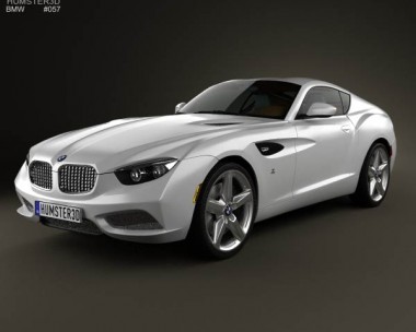 BMW Zagato Coupe 2012 3D Model