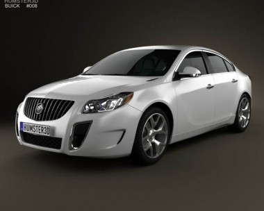 Buick Regal GS 2012 3D Model