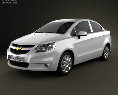 Chevrolet Sail sedan 2011 3D model