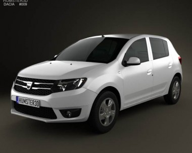 Dacia Sandero 2013 3D Model