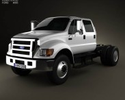 Ford F-650 / F-750 Double Cab Chassis 2012