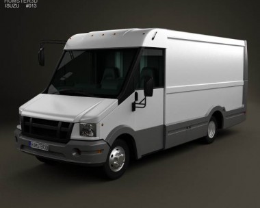 Isuzu Reach Van IVC 2011 3D model