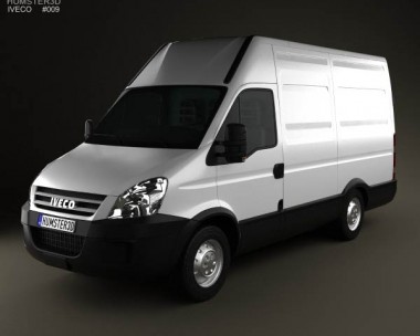 Iveco Daily Panel Van 3300 H2 2008 3D model