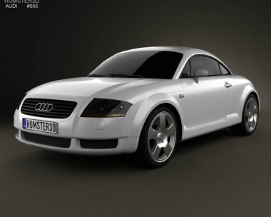 Audi TT Coupe (8N) 2003 3D model