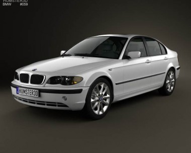 BMW 3 Series sedan (E46) 2004 3D Model