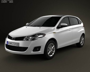 Chery A13 (Fulwin 2) hatchback 2012 3D model