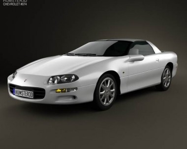 Chevrolet Camaro coupe 2000 3D model