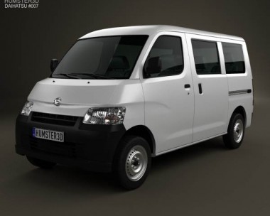 Daihatsu Gran Max Minibus 2012 3D Model