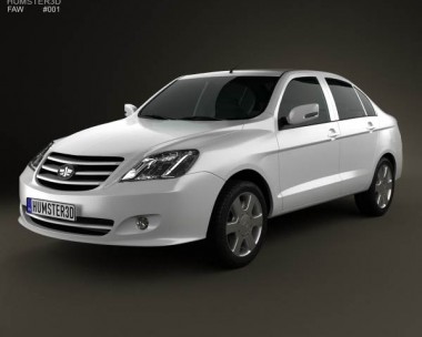 FAW Xiali N5 2012 3D Model