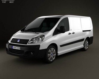 Fiat Scudo Panel Van L2H1 2011 3D Model