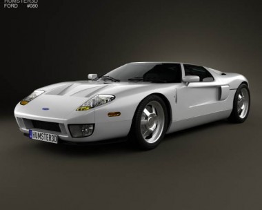 Ford GT 2006 3D Model