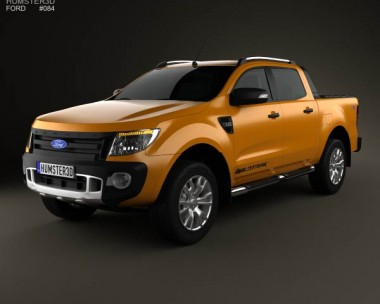 Ford Ranger Wildtrak Double Cab 2012 3D model