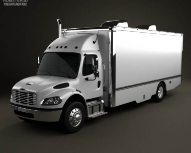 Freightliner M2 106 Custom Tool Truck 2012 3D Model