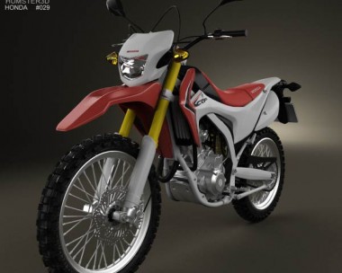 Honda CRF250L 2013 3D Model