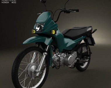 Honda POP 100 2012 3D model