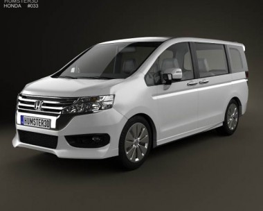 Honda Stepwgn RK 2012 3D model