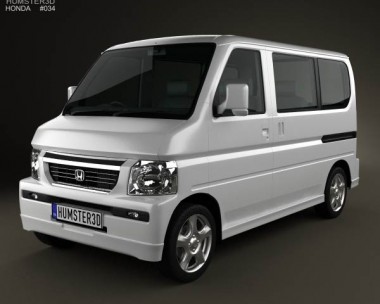 Honda Vamos HM2 2012 3D Model