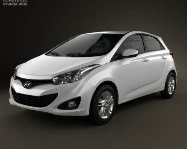 Hyundai HB20 2013 3D Model