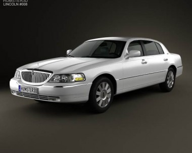 Lincoln Town Car L 2011 3D Model