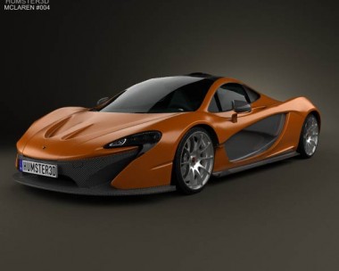 McLaren P1 2013 3D Model