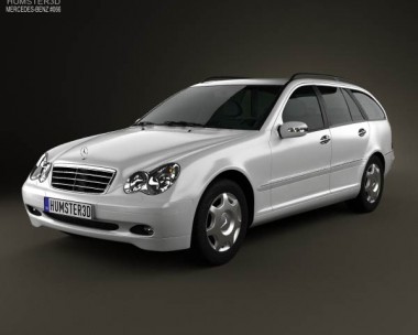 Mercedes-Benz C-Class (W203) estate 2005 3D model