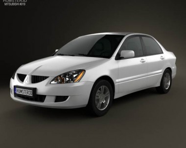 Mitsubishi Lancer Ralliart sedan 2004 3D model