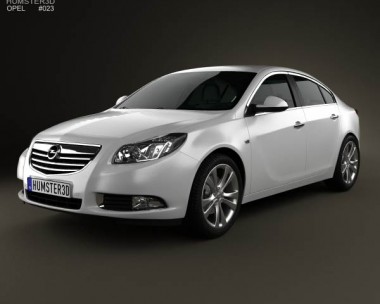 Opel Insignia hatchback 2012 3D Model